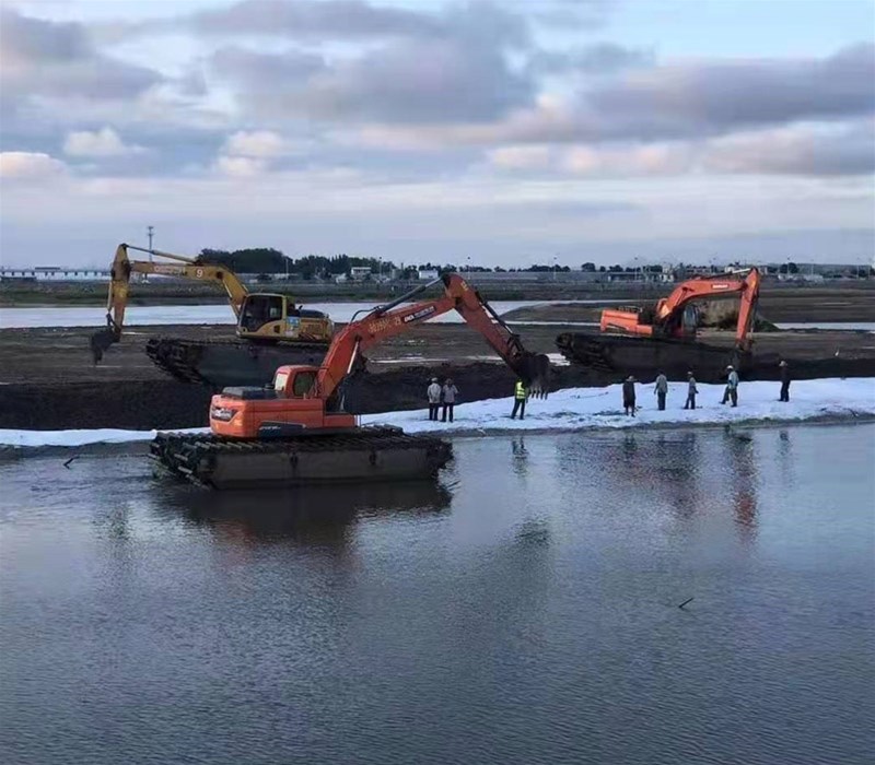 常見的水上挖掘機各種故障及解決方法